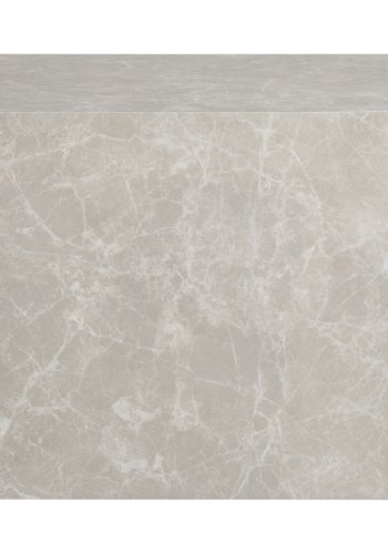 HOUSE NORDIC Praha salongbord, firkantet - beige dekorpapir med marmorutseende (sett med 2)