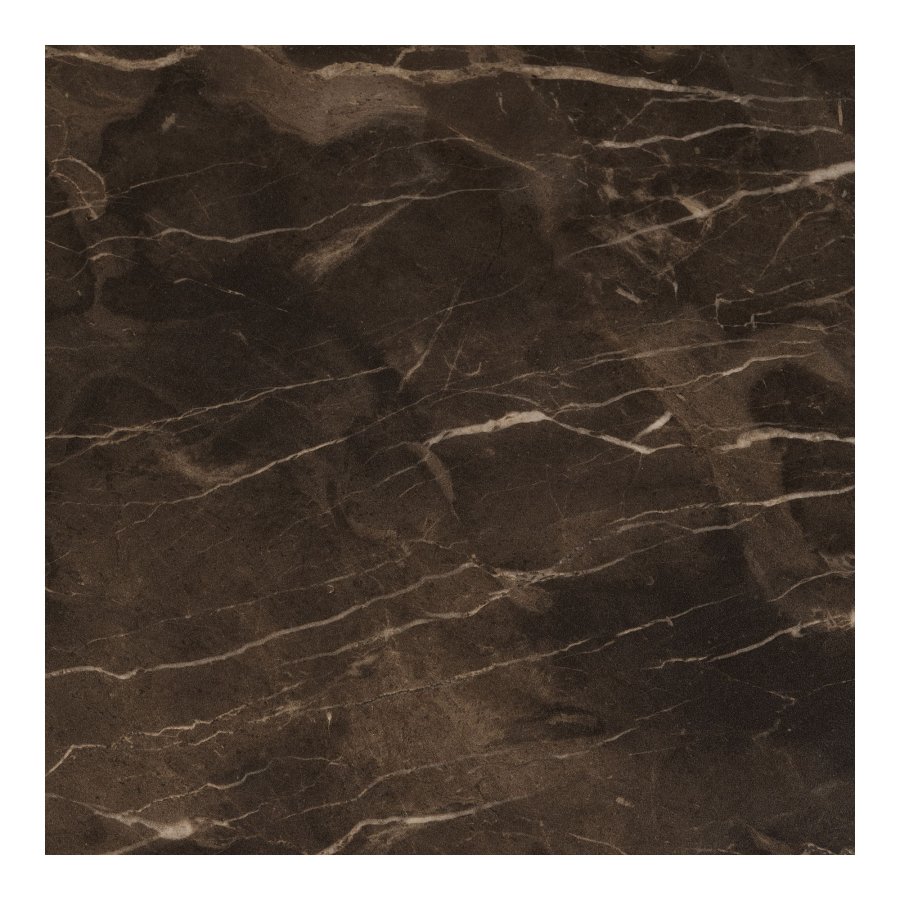 HOUSE NORDIC Prag soffbord, rektangul&auml;rt - brunt dekorpapper med marmorlook (80x60)