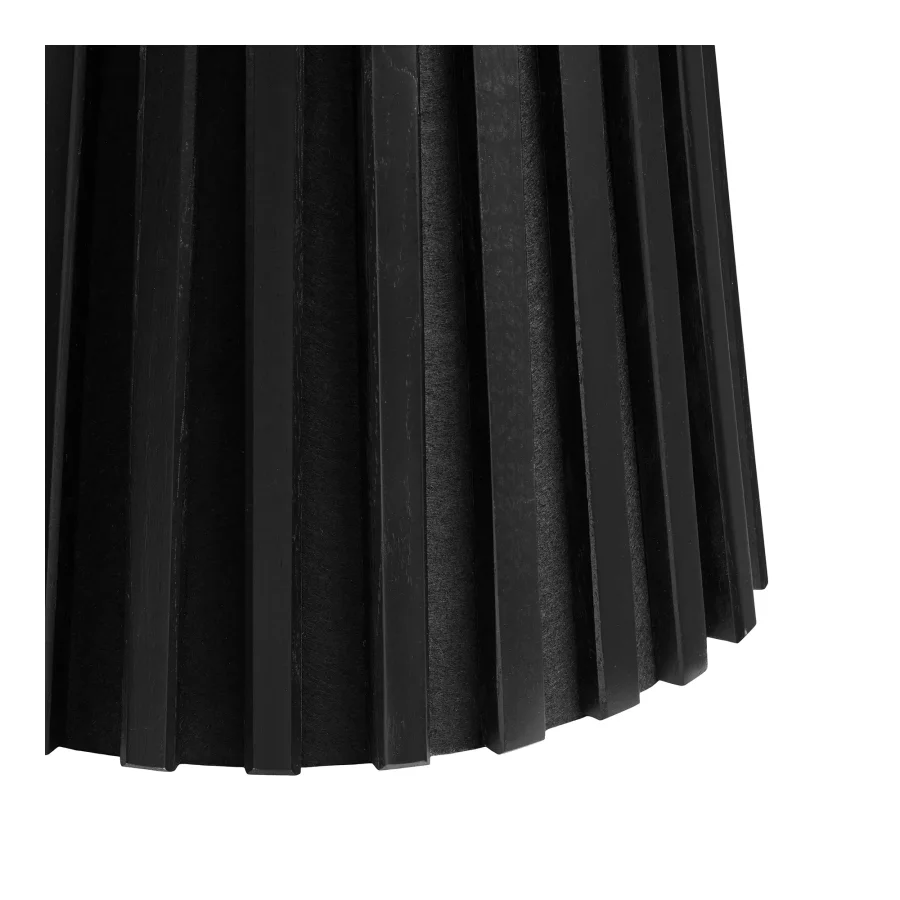 HOUSE NORDIC Osaka hjrnebord - Hjrnebord, eikefiner, svart<br>40x50 cm