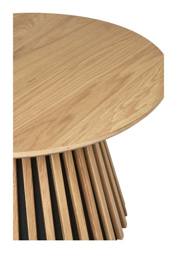 HOUSE NORDIC Osaka sofabord, rundt - naturlig eikefiner (70)