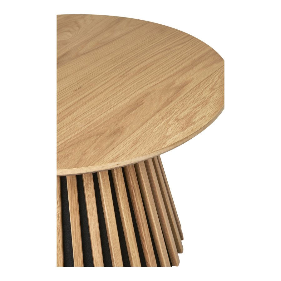 HOUSE NORDIC Osaka sofabord, rundt - naturlig eikefiner (70)