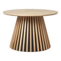 HOUSE NORDIC Osaka soffbord, runt - naturlig ekfaner (�70)