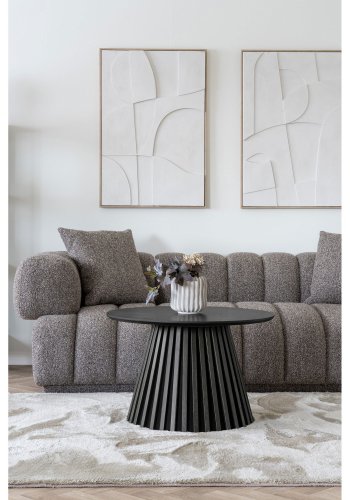 HOUSE NORDIC Osaka salongbord - Salongbord, eikefiner, svart<br>70x45 cm