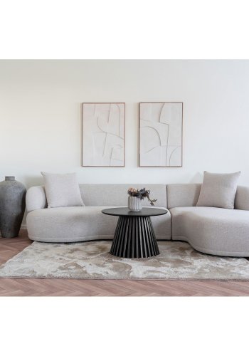 HOUSE NORDIC Osaka salongbord - Salongbord, eikefiner, svart<br>70x45 cm