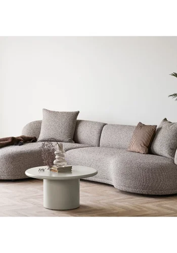 HOUSE NORDIC Nagano salongbord - Salongbord, sandfarget 80x40 cm