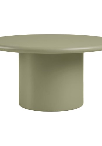 HOUSE NORDIC Nagano soffbord, runt - gr&ouml;n MDF (�80)