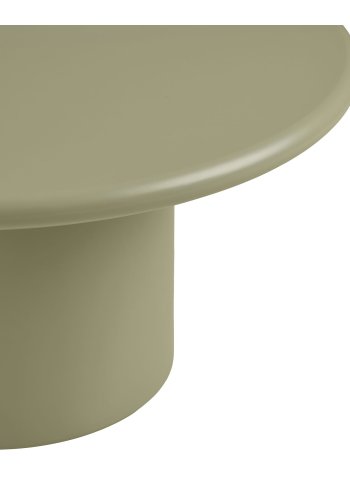 HOUSE NORDIC Nagano soffbord, runt - gr&ouml;n MDF (�80)