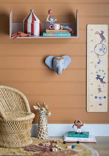 BLOOMINGVILLE MINI Mikke Hylle, Brun, MDF B: 22 cm, H: 24cm, L: 60 cm