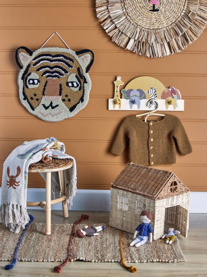 BLOOMINGVILLE MINI Mallen Garderobenst&auml;nder, Braun, FSC&reg;100 % Sperrholz