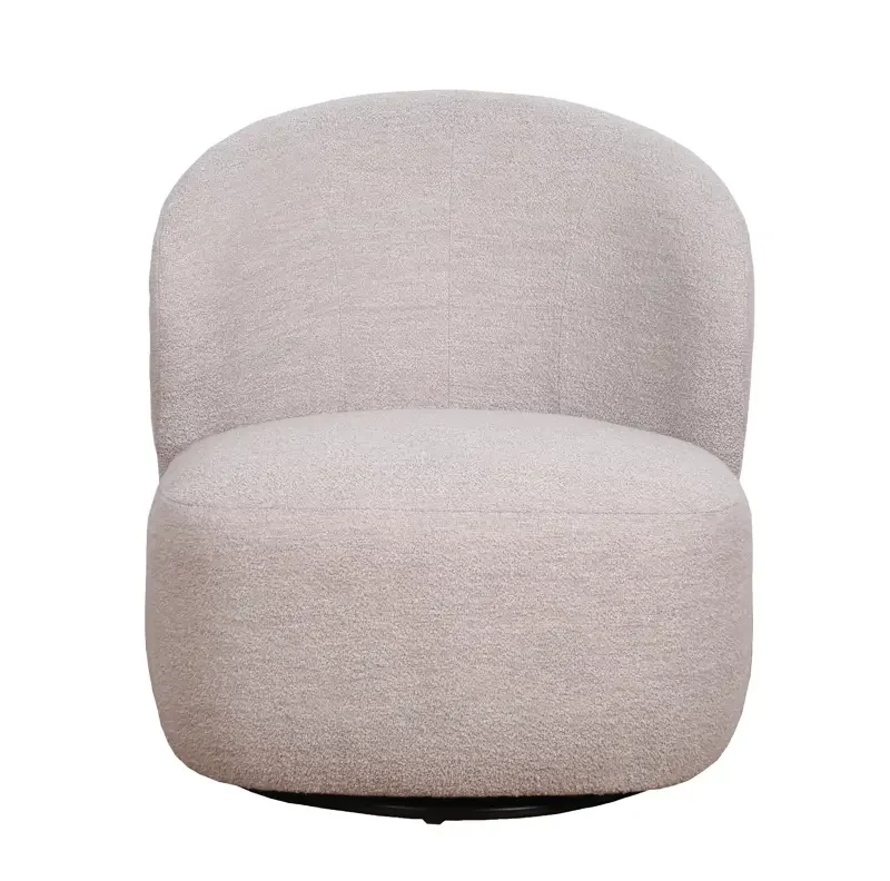 ROWICO Roselawn svingstol - lys beige stoff