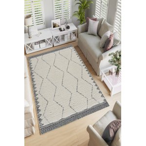 TEPPI W1073 teppe, rektangulrt - flerfarget polyester (180x280)