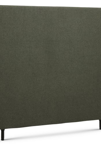 Vanlig sengegavl, hydejusterbar - vintermosegrnt polyesterstoff (L:140)