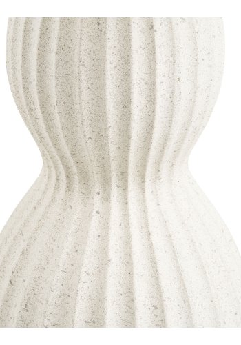 HOUSE NORDIC Newtown sidobord, runt - vit fiberlera (�40)