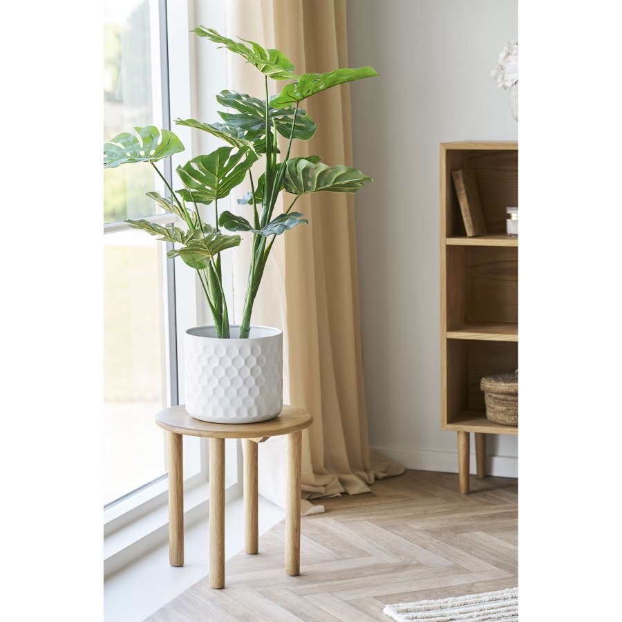 HOUSE NORDIC Jena sidobord, runt - naturf&auml;rgad ek (�40)