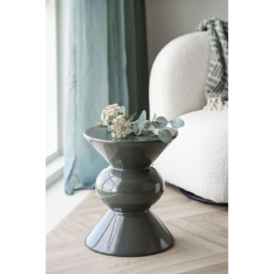 HOUSE NORDIC Rosolina h&ouml;rnbord, runt - gr&ouml;n glasfiber (�33,5)