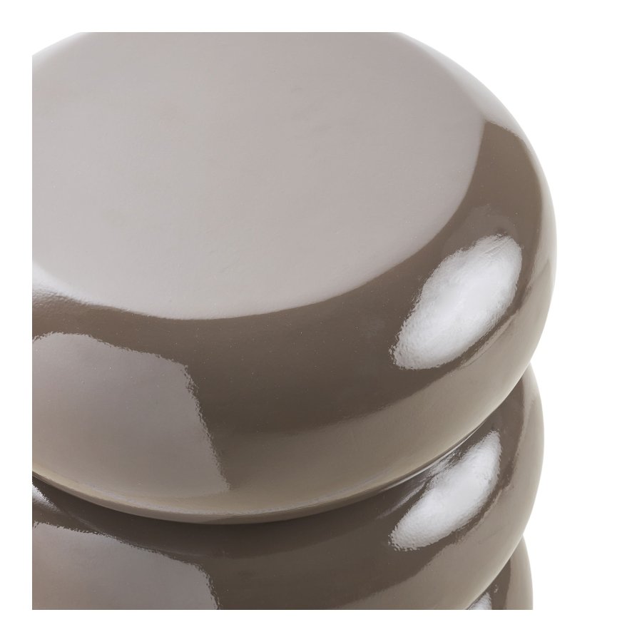 HOUSE NORDIC Rosolina h&ouml;rnbord, runt - brunt glasfiber (�35,5)