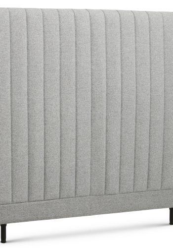  Stripe hodegavl, hydejusterbar - lys gr polyesterstoff (L:120)