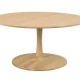 ROWICO Hobart salongbord, rundt - naturlig eik (90)
