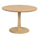 ROWICO Hobart salongbord, rundt - naturlig eik (60)