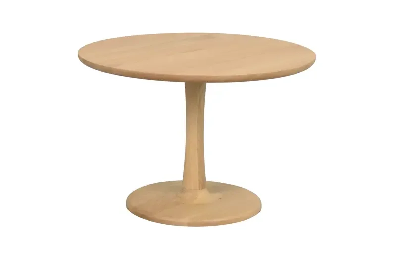 ROWICO Hobart salongbord, rundt - naturlig eik (60)
