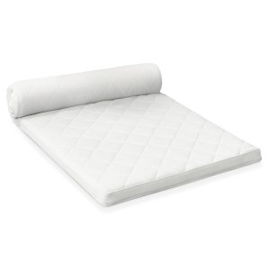 Polysoft övermadrass - vit jersey (200x80)