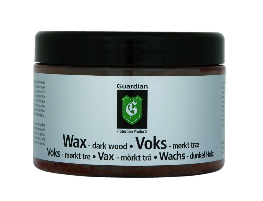 Guardian wood wax - voksbehandling for mrkt og beiset tre