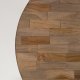 WHITE LABEL LIVING Suri salongbord, stort, rundt - naturlig teak og metall (74)