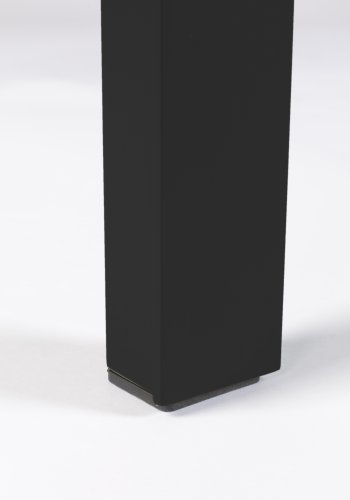 ZUIVER Vondel hagebord, rektangulrt - svart aluminium (168,5x87)