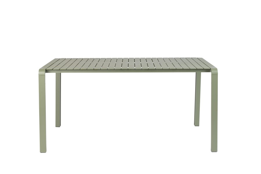 ZUIVER Vondel hagebord, rektangulrt - grnn aluminium (168,5x87)