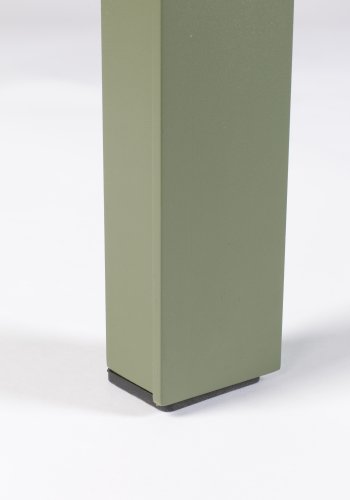 ZUIVER Vondel hagebord, rektangulrt - grnn aluminium (168,5x87)