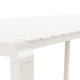 ZUIVER Vondel hagebord, rektangulrt - leirehvit aluminium (214x97)