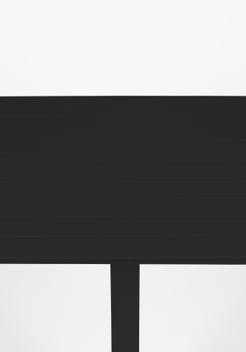 ZUIVER Vondel Bistro hagebord, firkantet - svart aluminium (71x71)