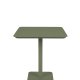 ZUIVER Vondel Bistro hagebord, firkantet - grnn aluminium (71x71)