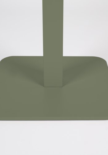 ZUIVER Vondel Bistro hagebord, firkantet - grnn aluminium (71x71)