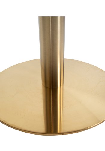 HOUSE NORDIC rundt Bolzano spisebord - hvitt tre og stl (110)