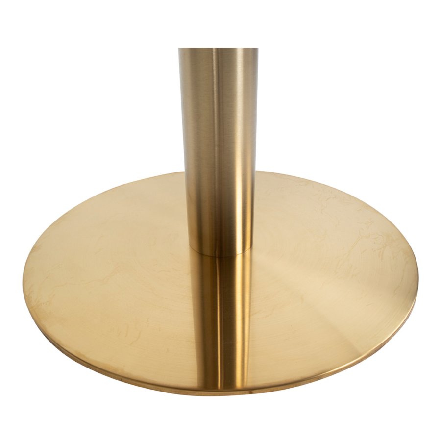 HOUSE NORDIC rundt Bolzano spisebord - hvitt tre og stl (110)