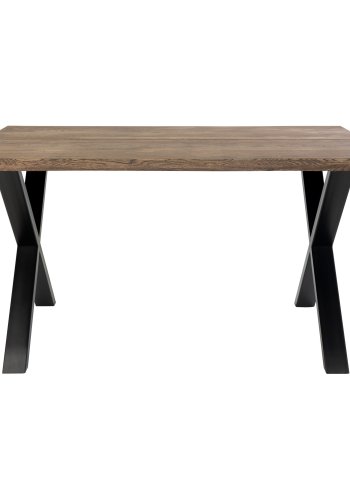 HOUSE NORDIC Toulon spisebord - brun eik og metall (140x95)