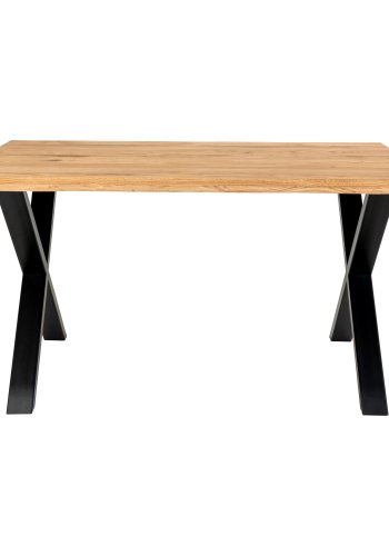 HOUSE NORDIC Toulon spisebord - naturlig eik og metall (140x95)