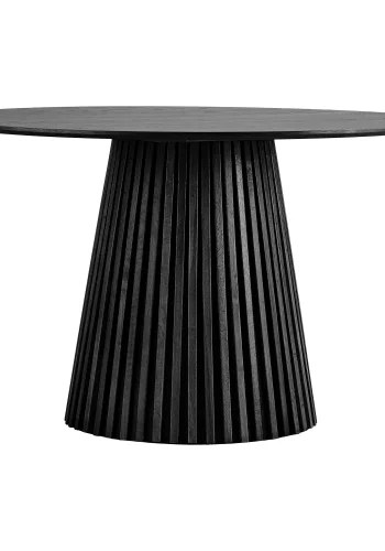 HOUSE NORDIC Osaka spisebord - Spisebord, eikefiner, svart<br>120x75 cm