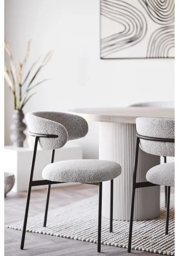 HOUSE NORDIC Solva spisebord - Spisebord, ask, natur, sand 100x220x75 cm