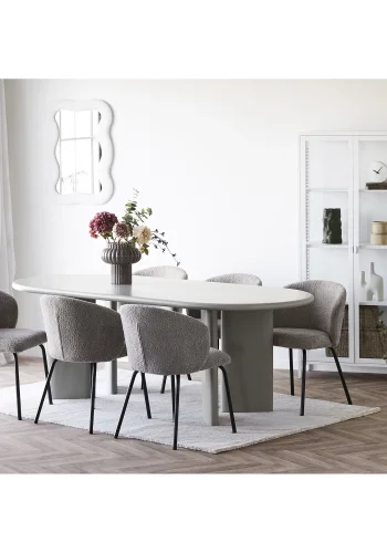 HOUSE NORDIC Nagano spisebord - Spisebord, sand 100x220x75 cm