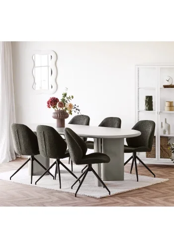 HOUSE NORDIC Nagano spisebord - Spisebord, sand 100x220x75 cm