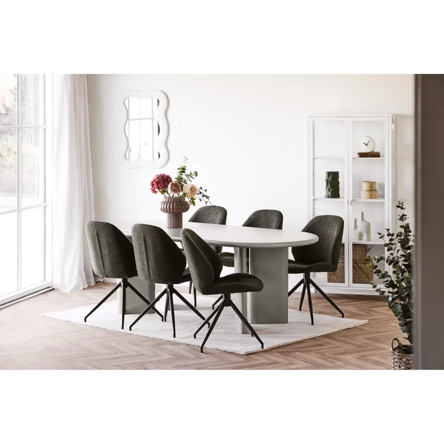 HOUSE NORDIC Nagano spisebord - Spisebord, sand 100x220x75 cm