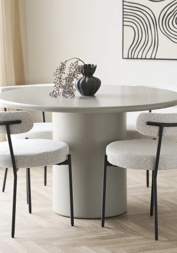 HOUSE NORDIC Nagano spisebord - Spisebord, sandfarget 120x75 cm