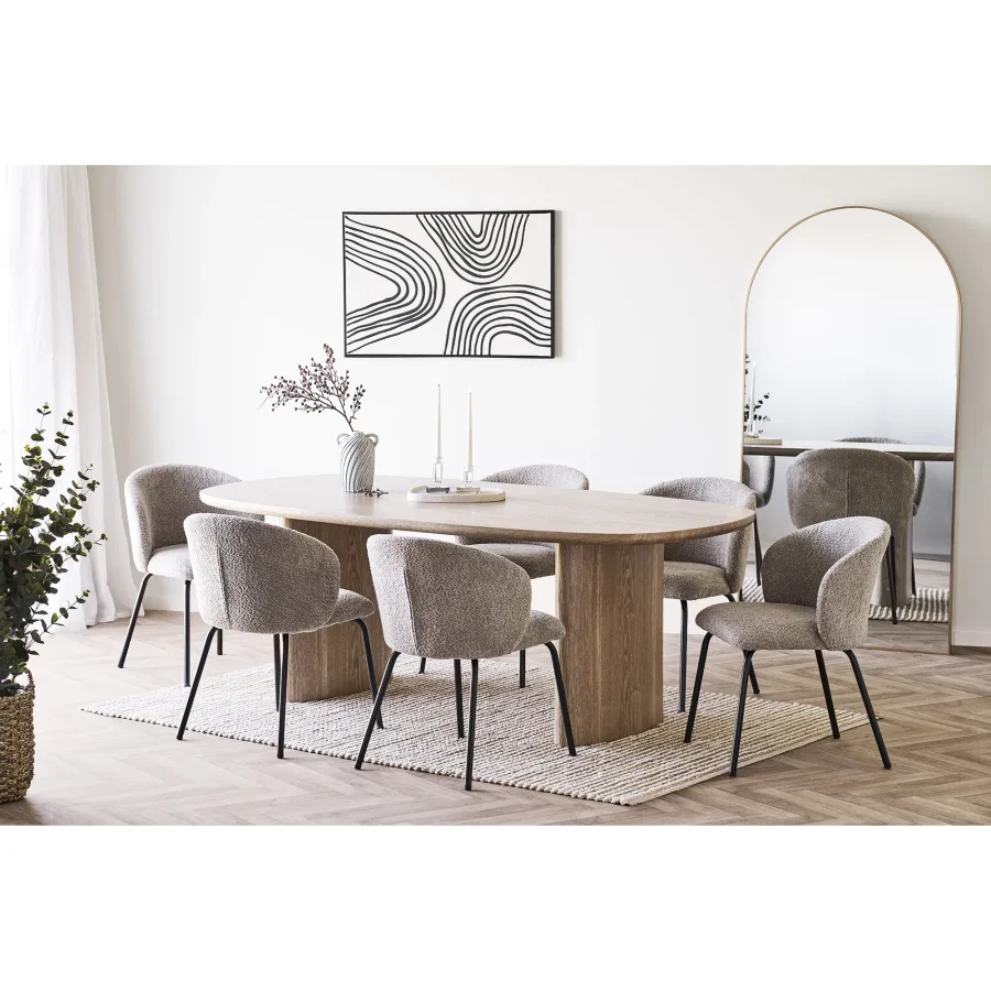 HOUSE NORDIC Serra spisebord - Spisebord, ask 110x210x75 cm