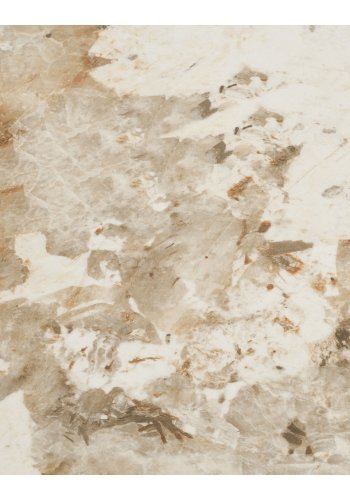 HOUSE NORDIC Athens matbord, runt - vit keramik och brunt dekorpapper (�120)