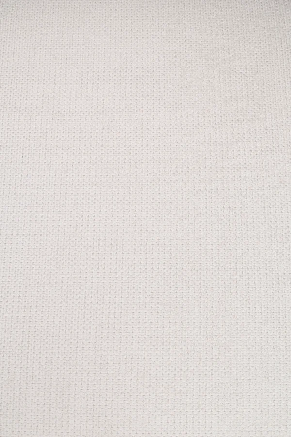 ROWICO Paisley spisebordstol - lys beige RPET-stoff og sort metall