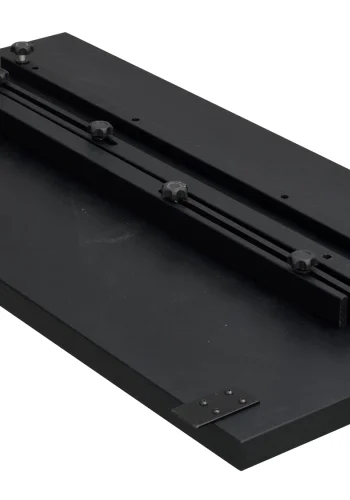 ROWICO Winnipeg tilleggsplate, rektangulr - svart eikefiner (100x50)