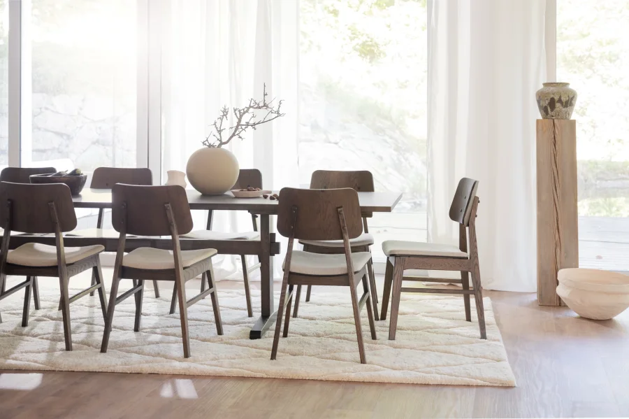 ROWICO Westville tilleggsplate, rektangulr - brun eikefiner og eiketre (95x45)