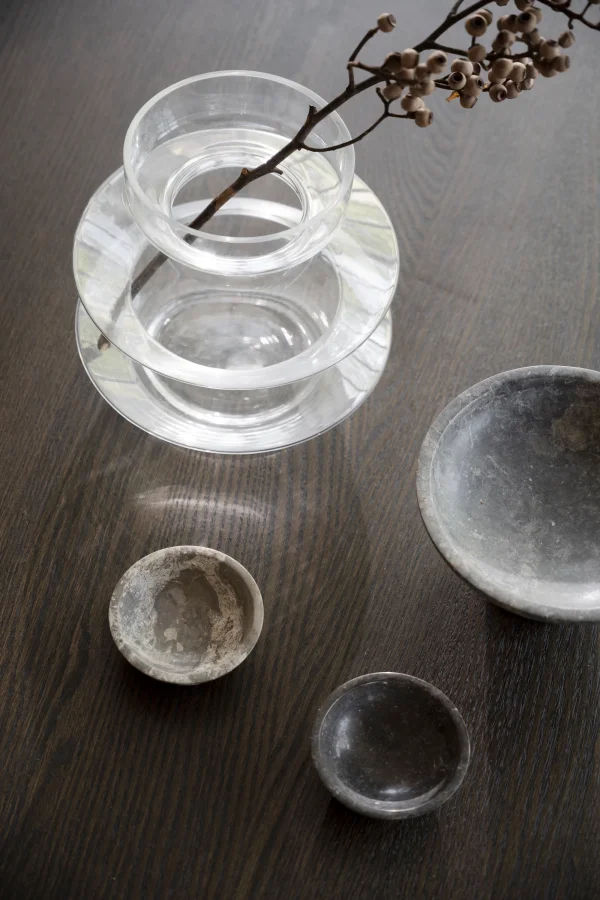 ROWICO Calverton spisebord, rundt - brun eikefiner og brun eik (120)